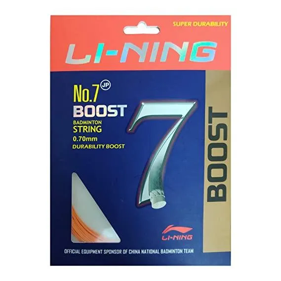 Li-NIng No. 7 Boost Professional Badminton String (0.70mm) | KIBI Sports