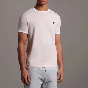 Lyle & Scott Men's Ringer T-Shirt Stonewash Pink