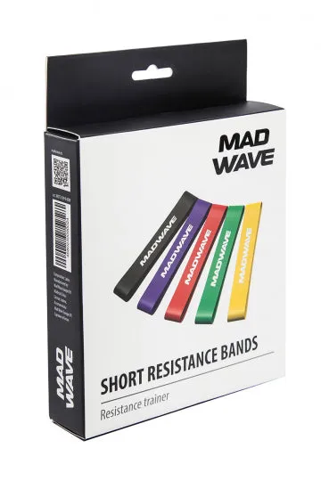 Mad Wave Short Resistance Bands Resistance Trainer Multi