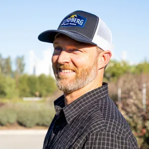 Navy White Trucker Hat