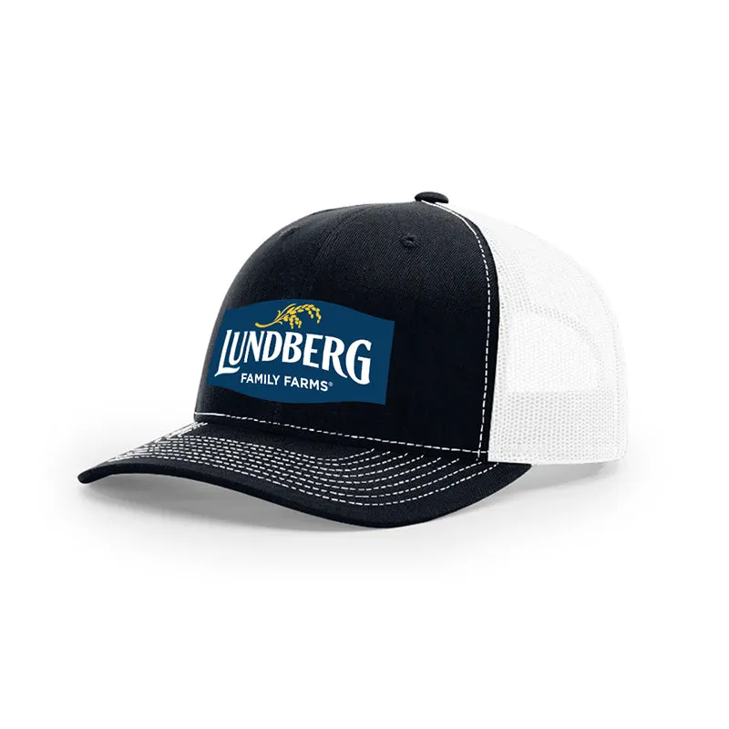 Navy White Trucker Hat