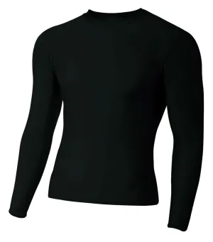 Rash Guard, Long Sleeve, Black