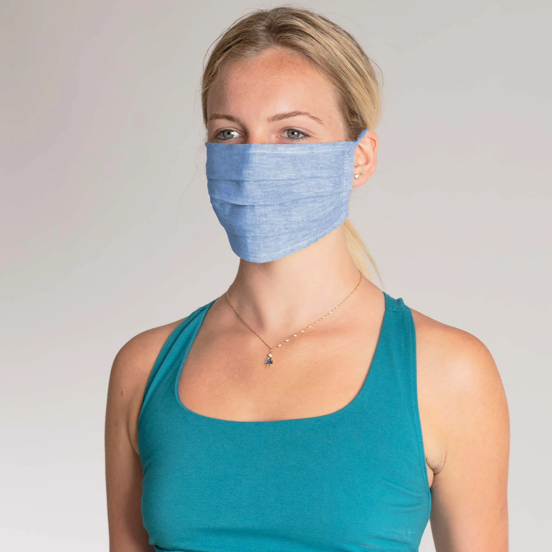 SCHOENBERG 100% Organic Hemp Face/Mouth Mask (Elastic-free, Latex-Free)