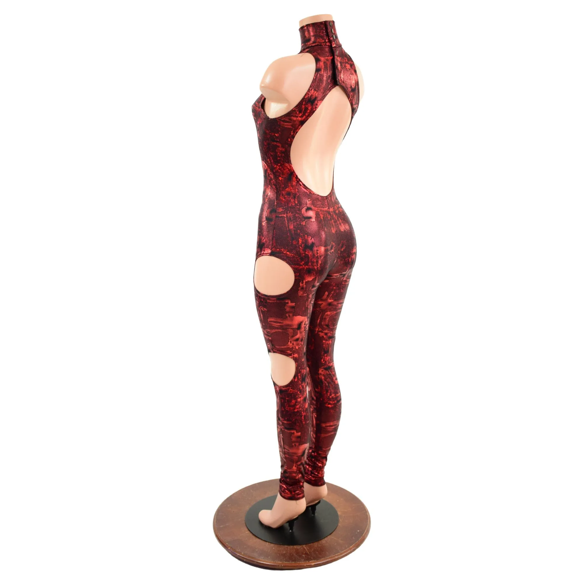 SpellBound Catsuit in Primeval Red