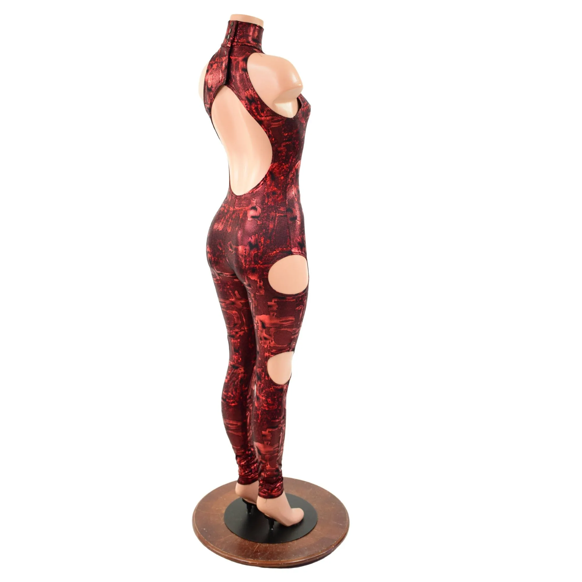 SpellBound Catsuit in Primeval Red