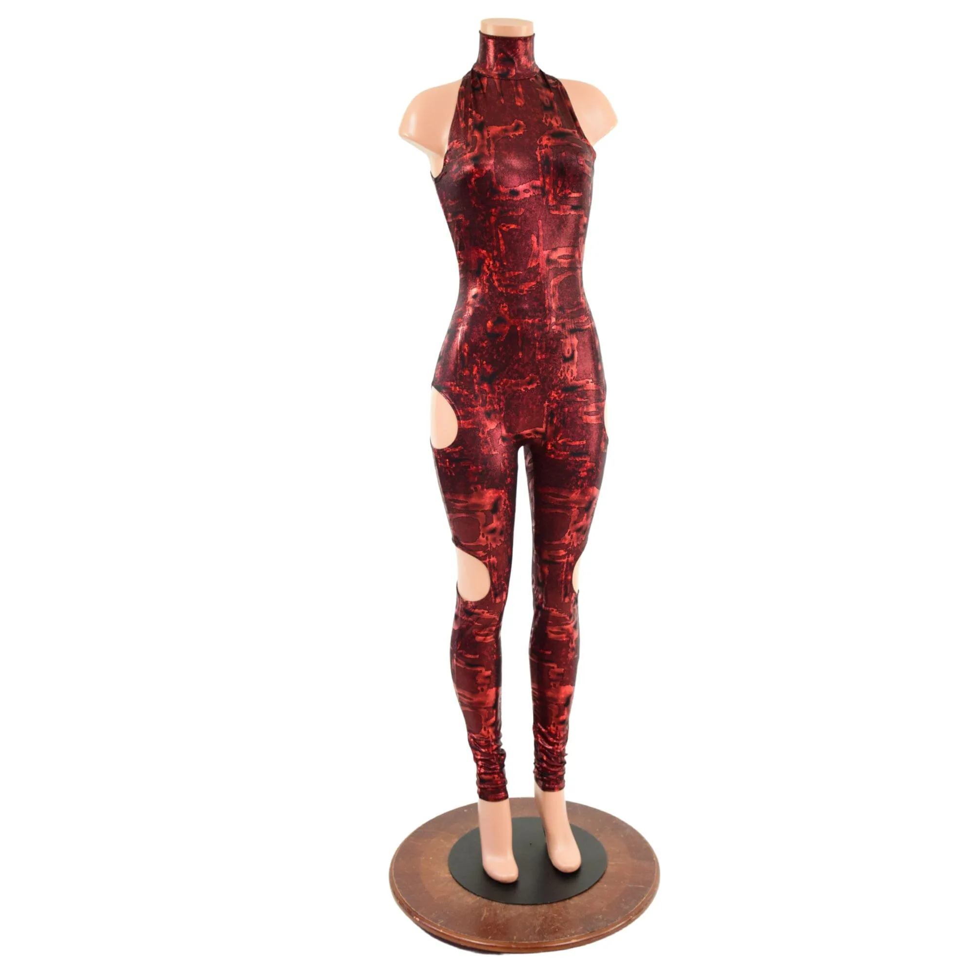 SpellBound Catsuit in Primeval Red