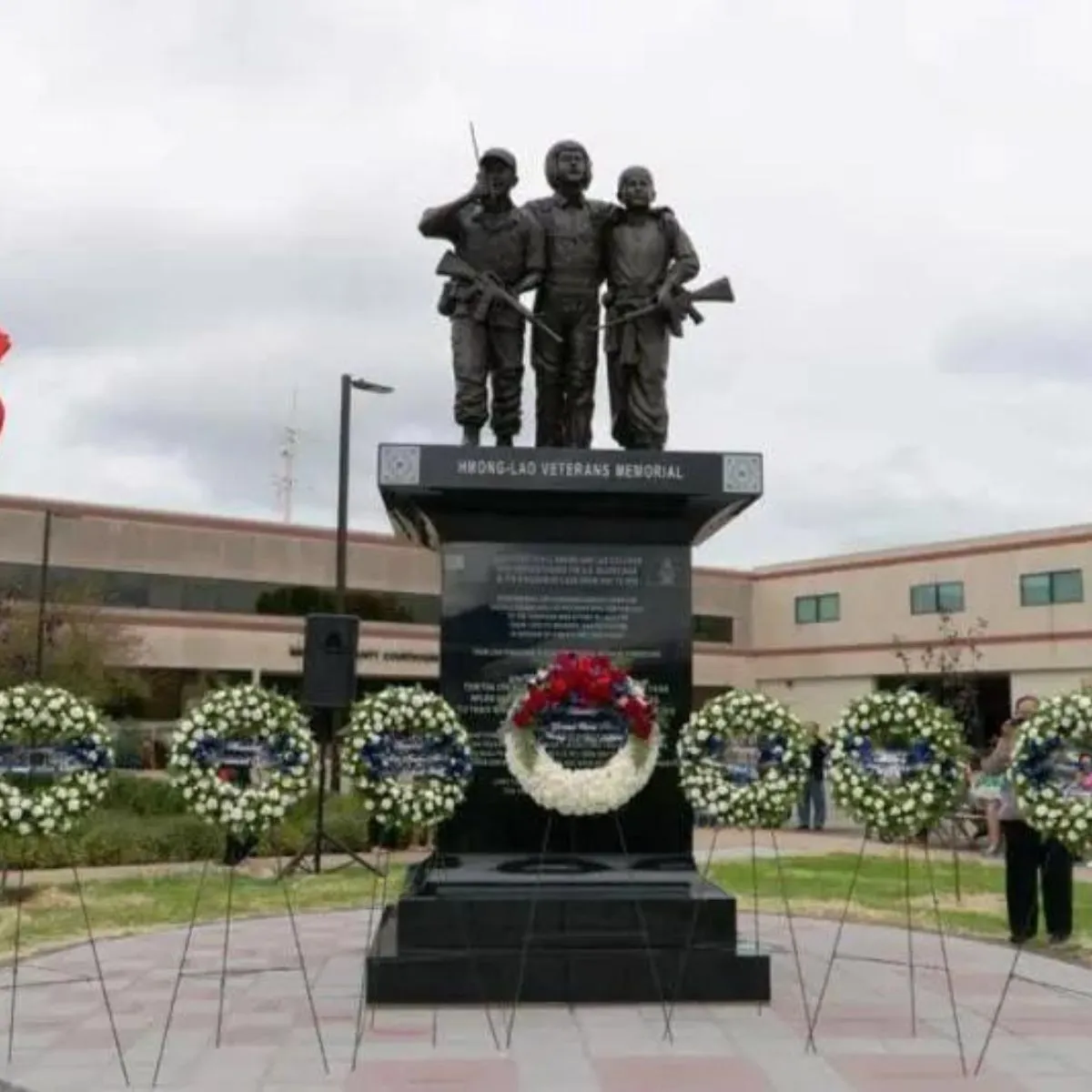 Vietnam & Hmong Soldier Statues