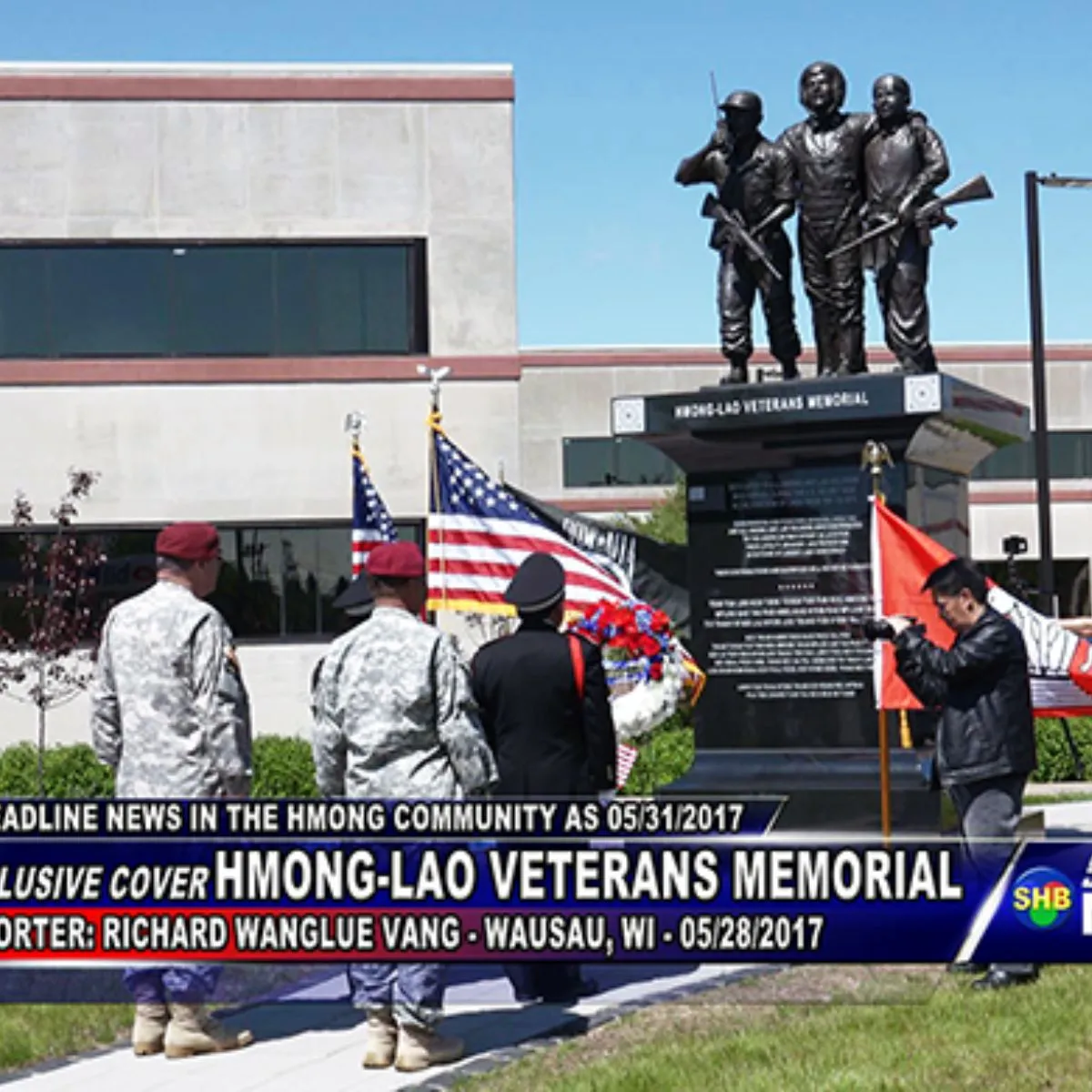 Vietnam & Hmong Soldier Statues