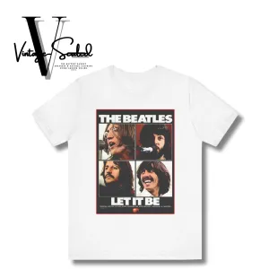 Vintage-Sealed "BEATLES" Apparel T-Shirts Short Sleeves| Brand New Men's Fashion