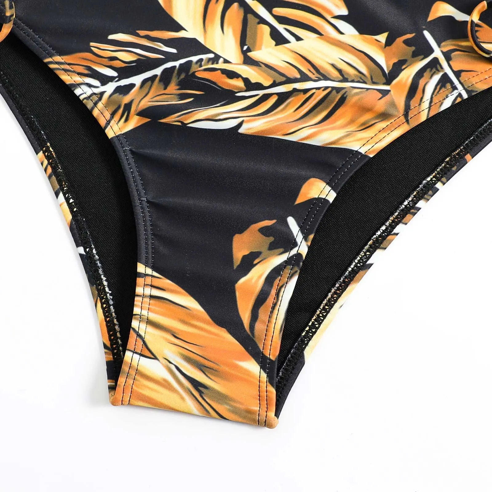 Women Sling Backless High Waist Beach Swimwear Bathing Suit