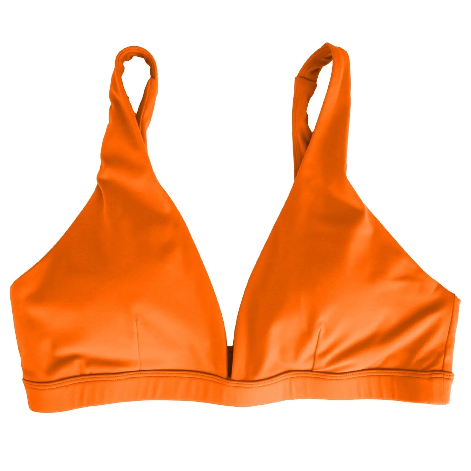 Women's Deep V-Neck U-Shaped Back Sports Bra